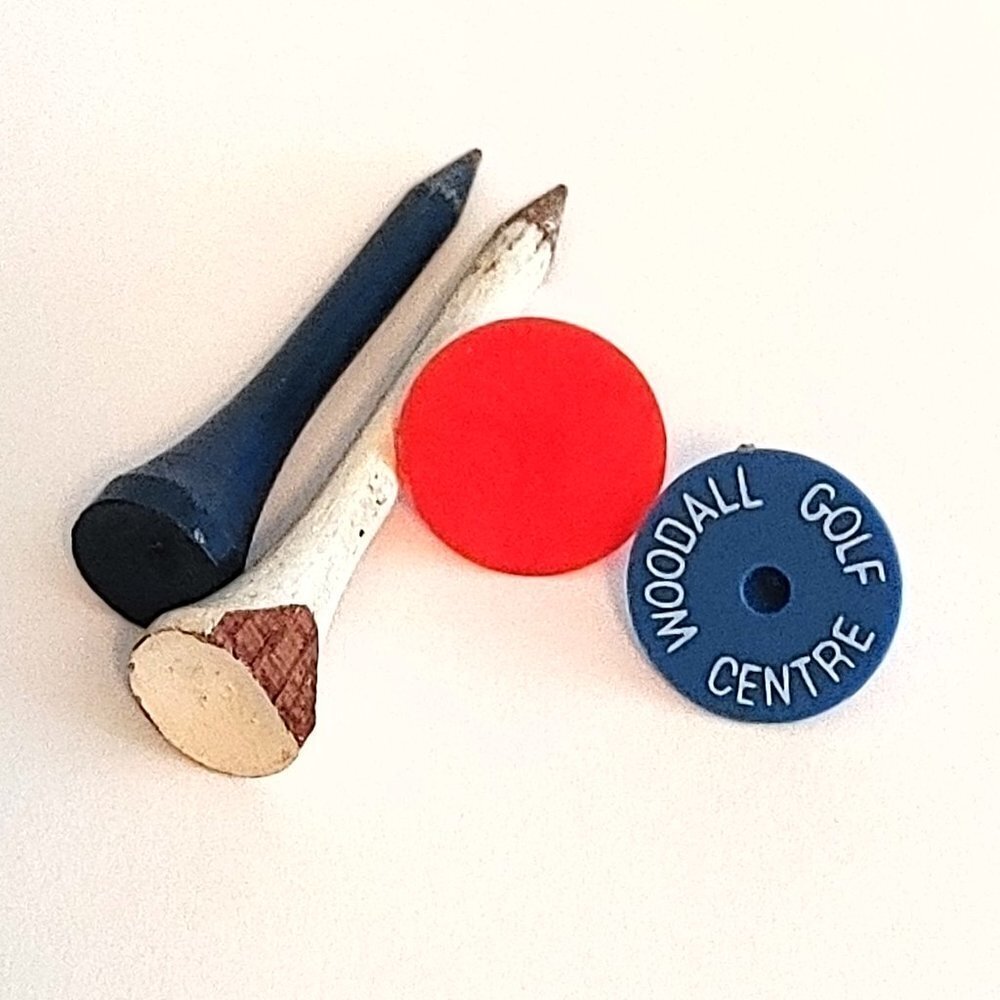 Vintage Golf Ball Marker Woodall Golf Center